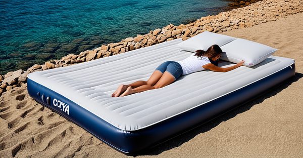 Matelas gonflable 1 personne par coziya : le choix parfait pour vos escapades